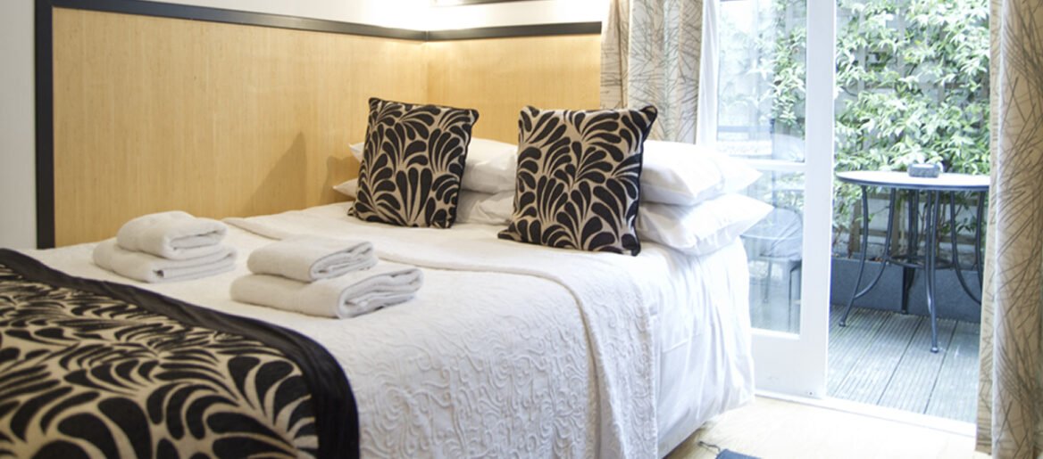Serviced studio accommodation in Bloomsbury central London.
